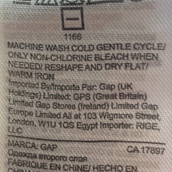 Gap SZS Oversized Hooded Navy & White  Cardigan Timeless Coastal Nautical Preppy - Picture 8 of 9